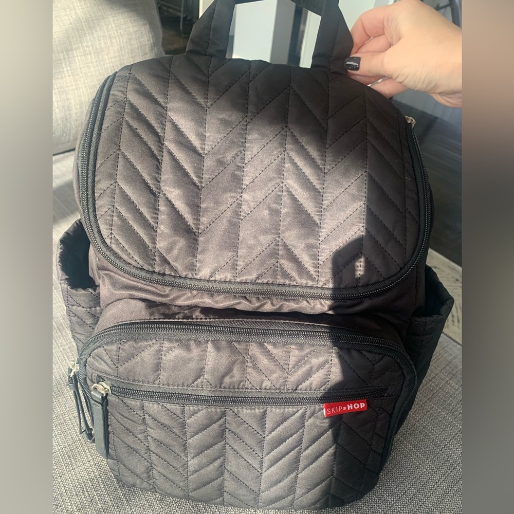 SKIP + HOP diaper bag. Immaculate condition.